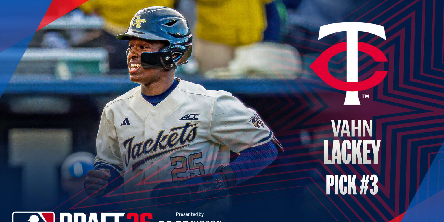 Twins land Georgia Tech catcher Lackey with No. 3 overall pick