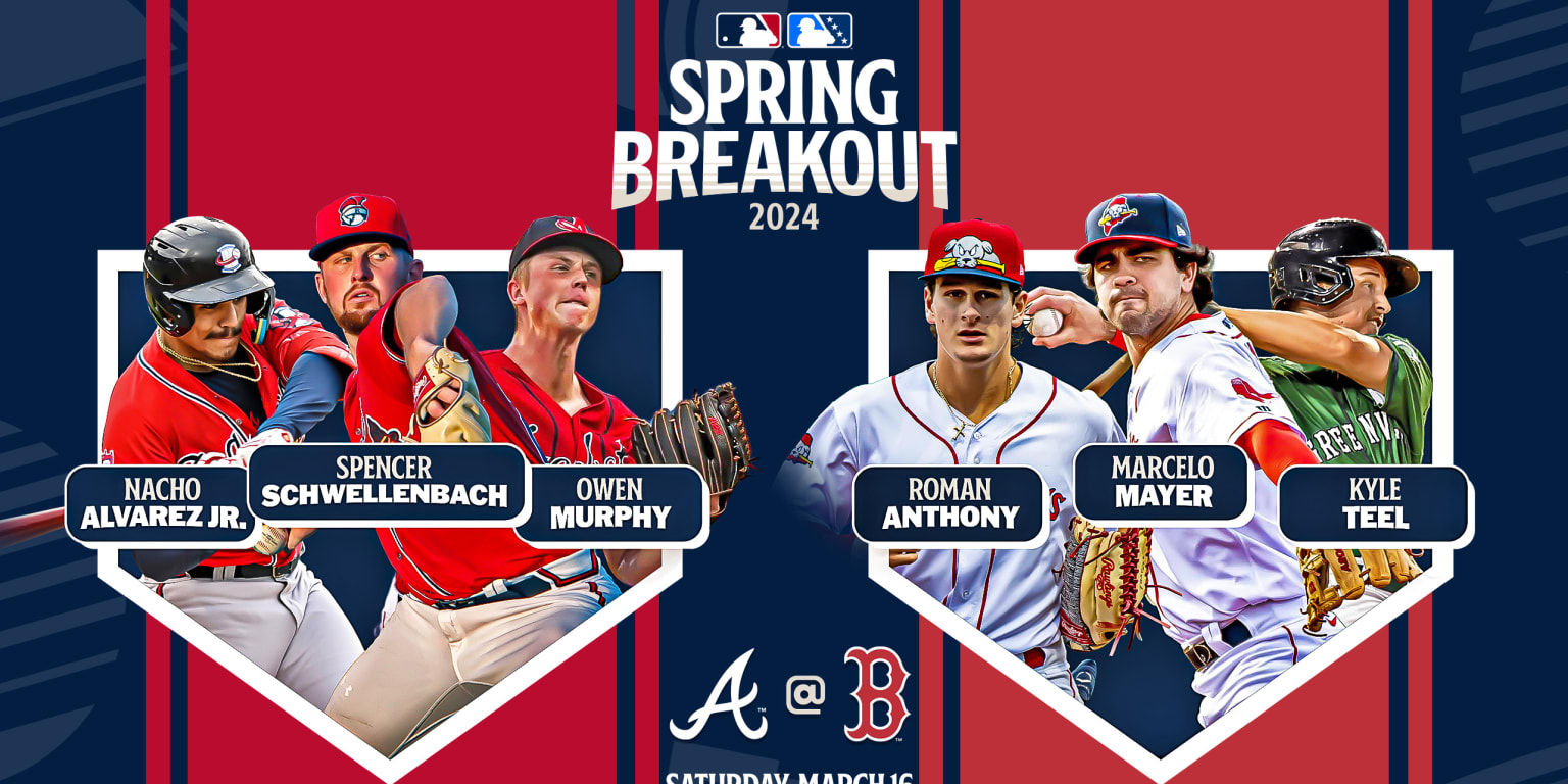 Congrats to the nine M-Braves representing the @Braves in the inaugural  #SpringBreakout Prospect Game vs. the Red Sox prospects on March…
