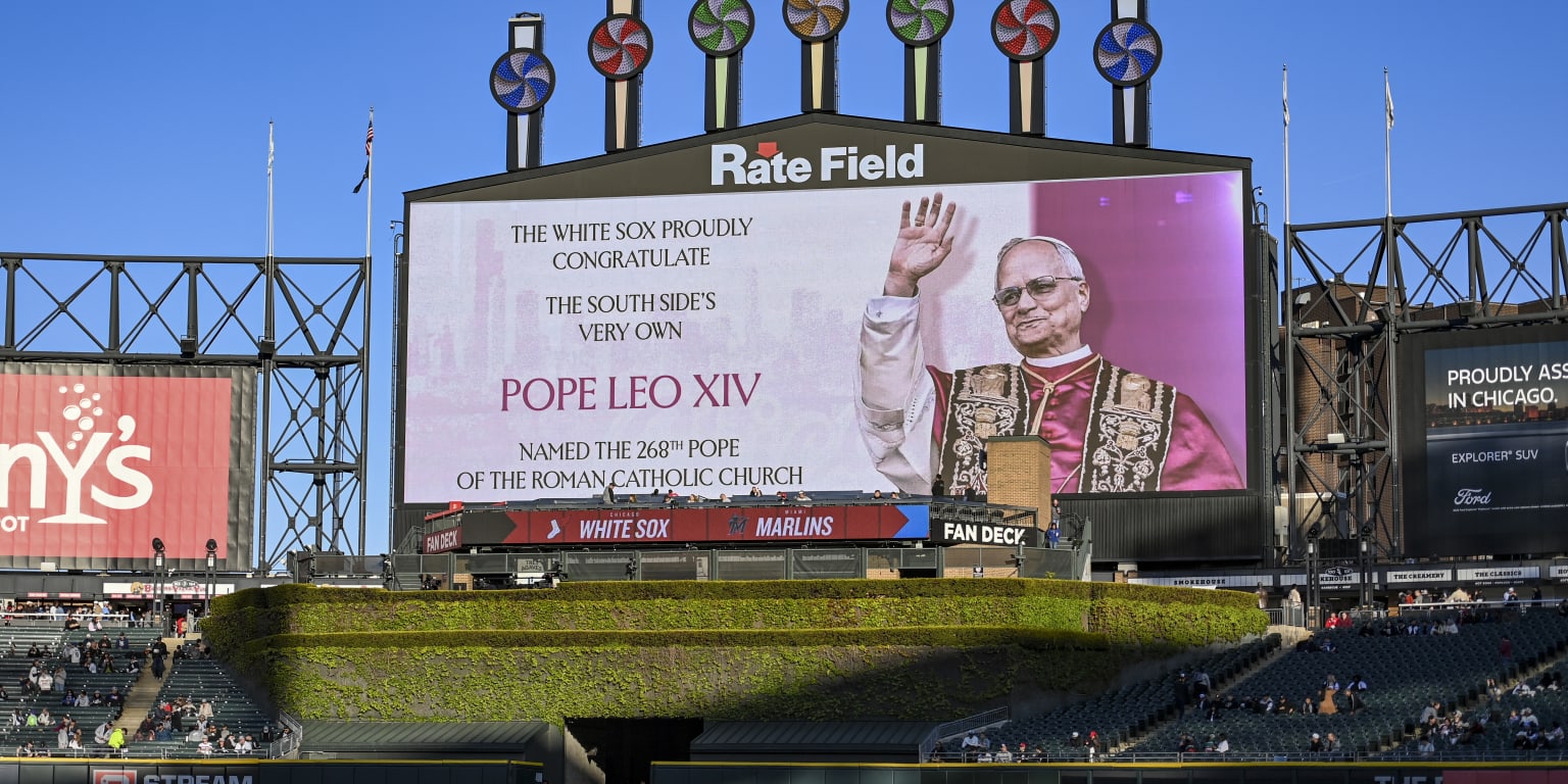 The new pope was at the 2005 World Series