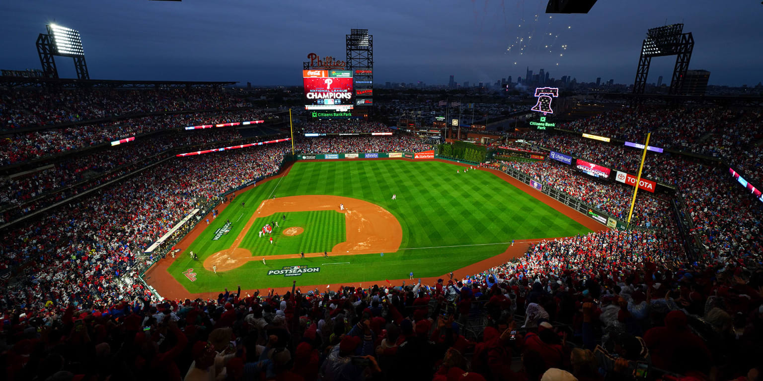 Fan information for World Series Game 3 at Citizens Bank Park