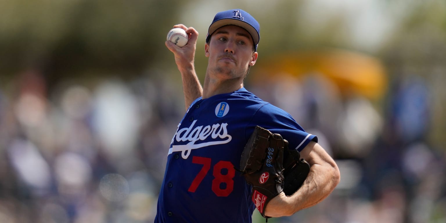 Tony Gonsolin injury: Dodgers starter taking 'slow process' after ankle  sprain, Opening Day in question 