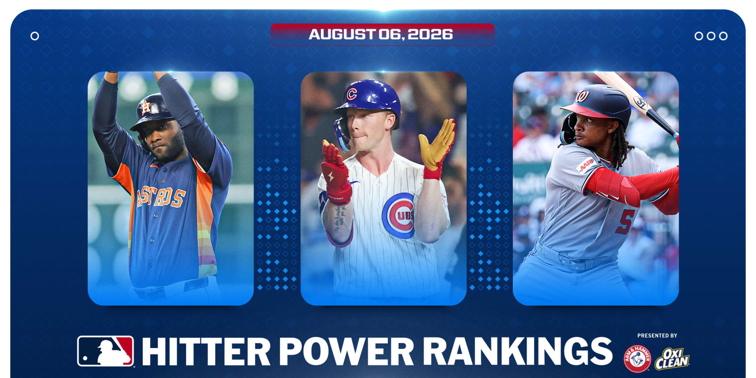 Amid Triple Crown chase, Alvarez stays on top in latest Hitter Power Rankings