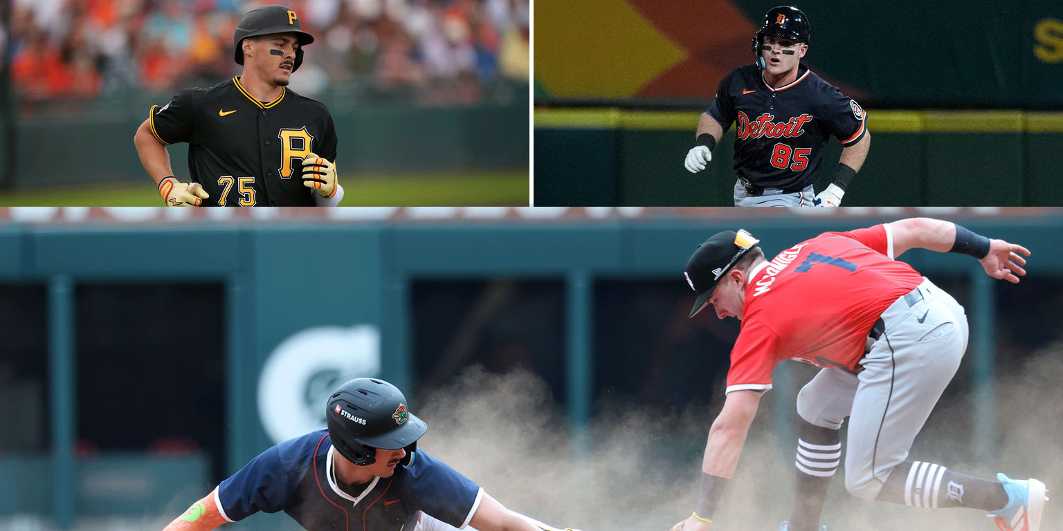 MLB's No. 1 prospect 'thought I had me a little single.' Not so fast, says No. 2