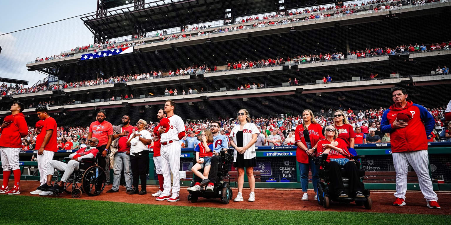 Phillies host emotional tribute during ALS Awareness Night BVM Sports