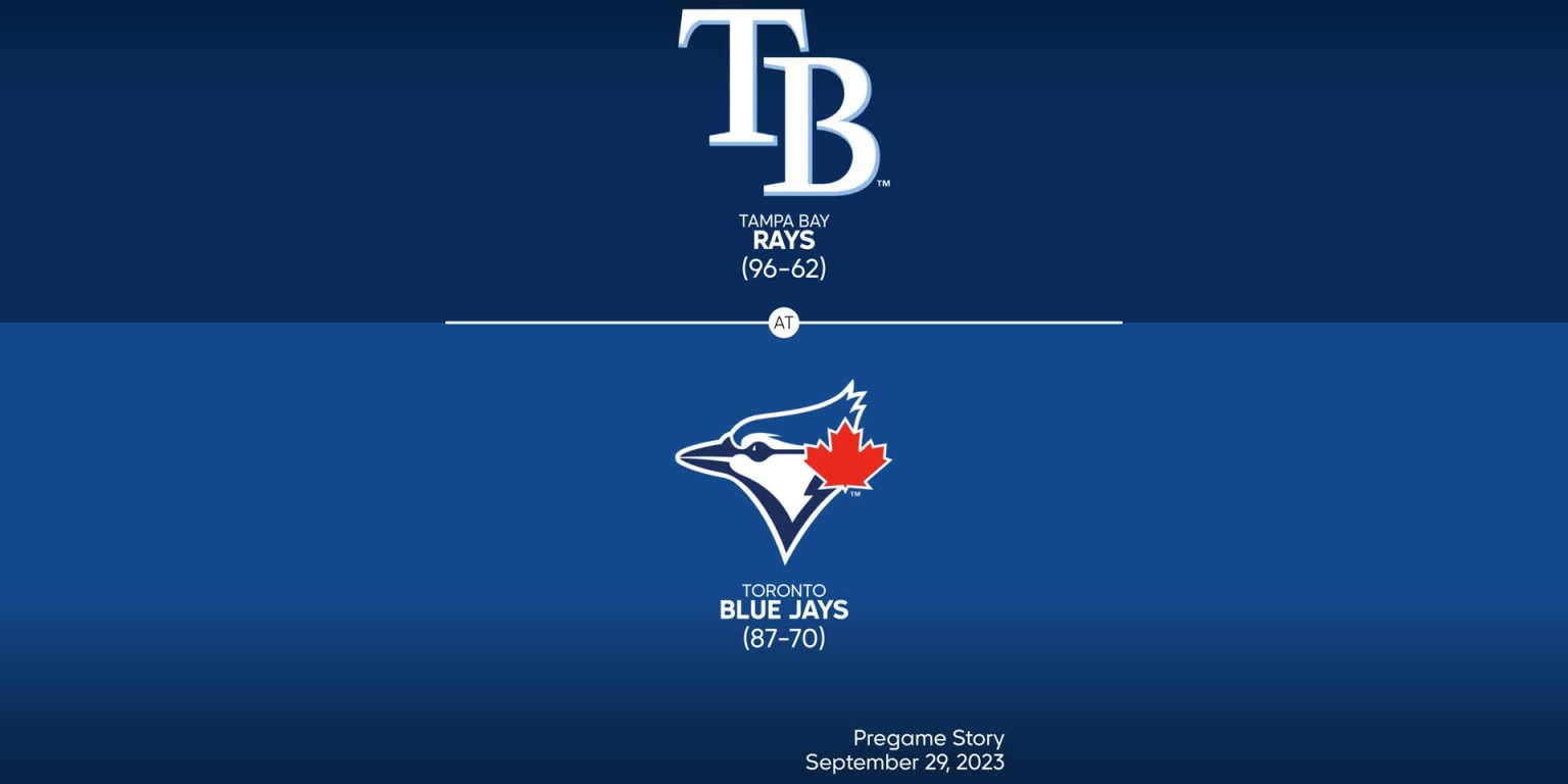 Toronto Blue Jays vs. Tampa Bay Rays: Weekend series preview