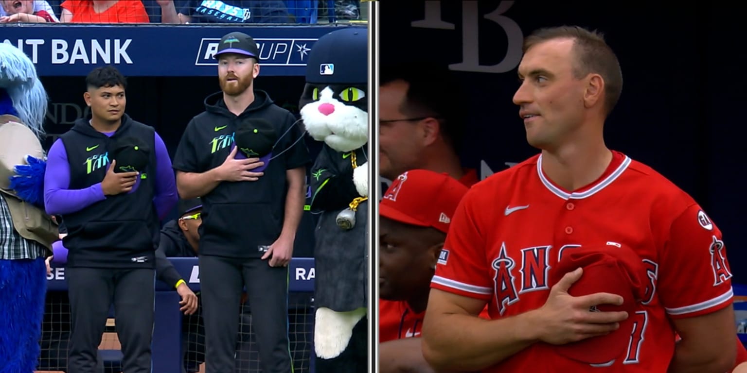 3 ejections before first pitch? They stood for the anthem ... and stayed standing