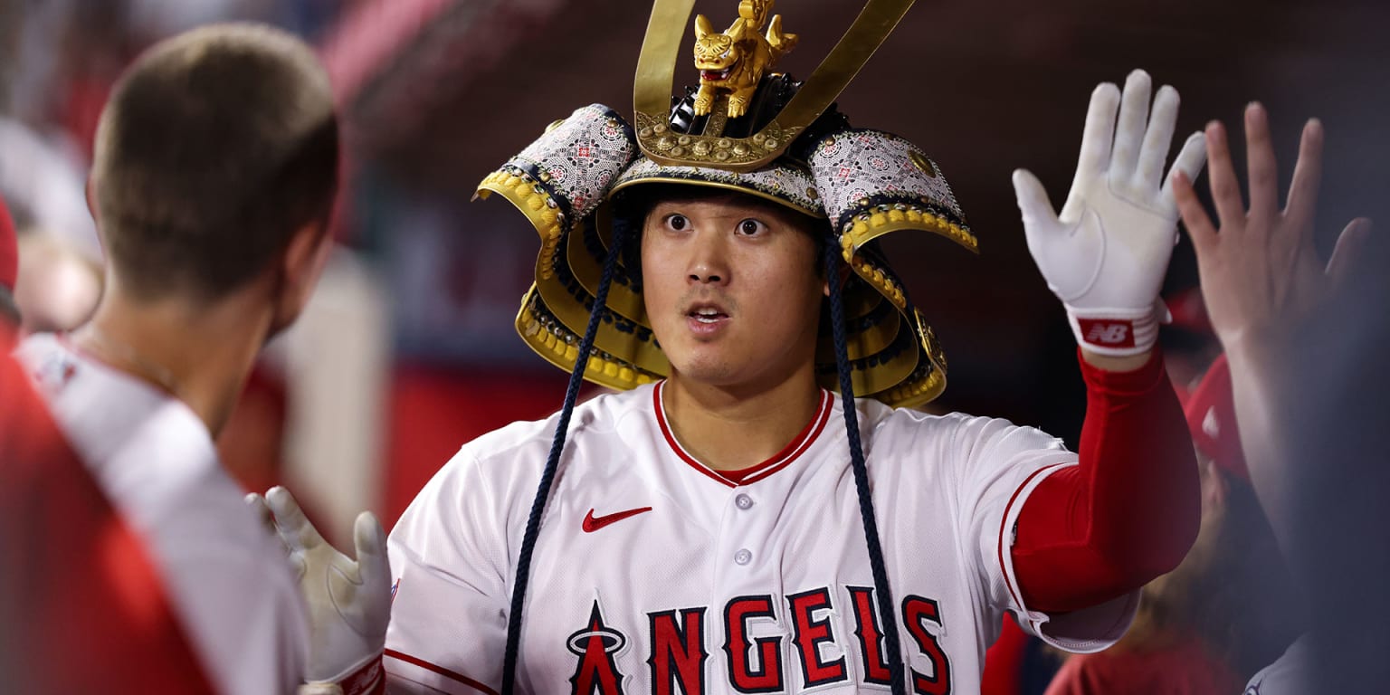 Shohei Ohtani hits 40th HR after start cut short due to cramps