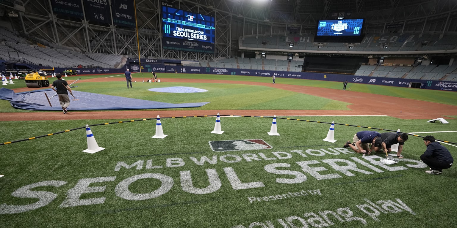 Dodgers announce Seoul Series roster