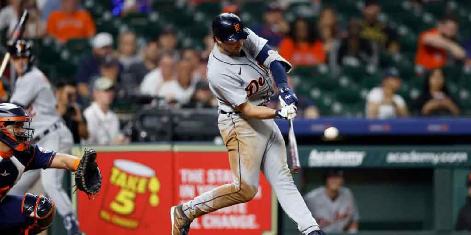 Vierling catch, homer lifts Tigers over Astros 7-6 in 11 – The Oakland Press