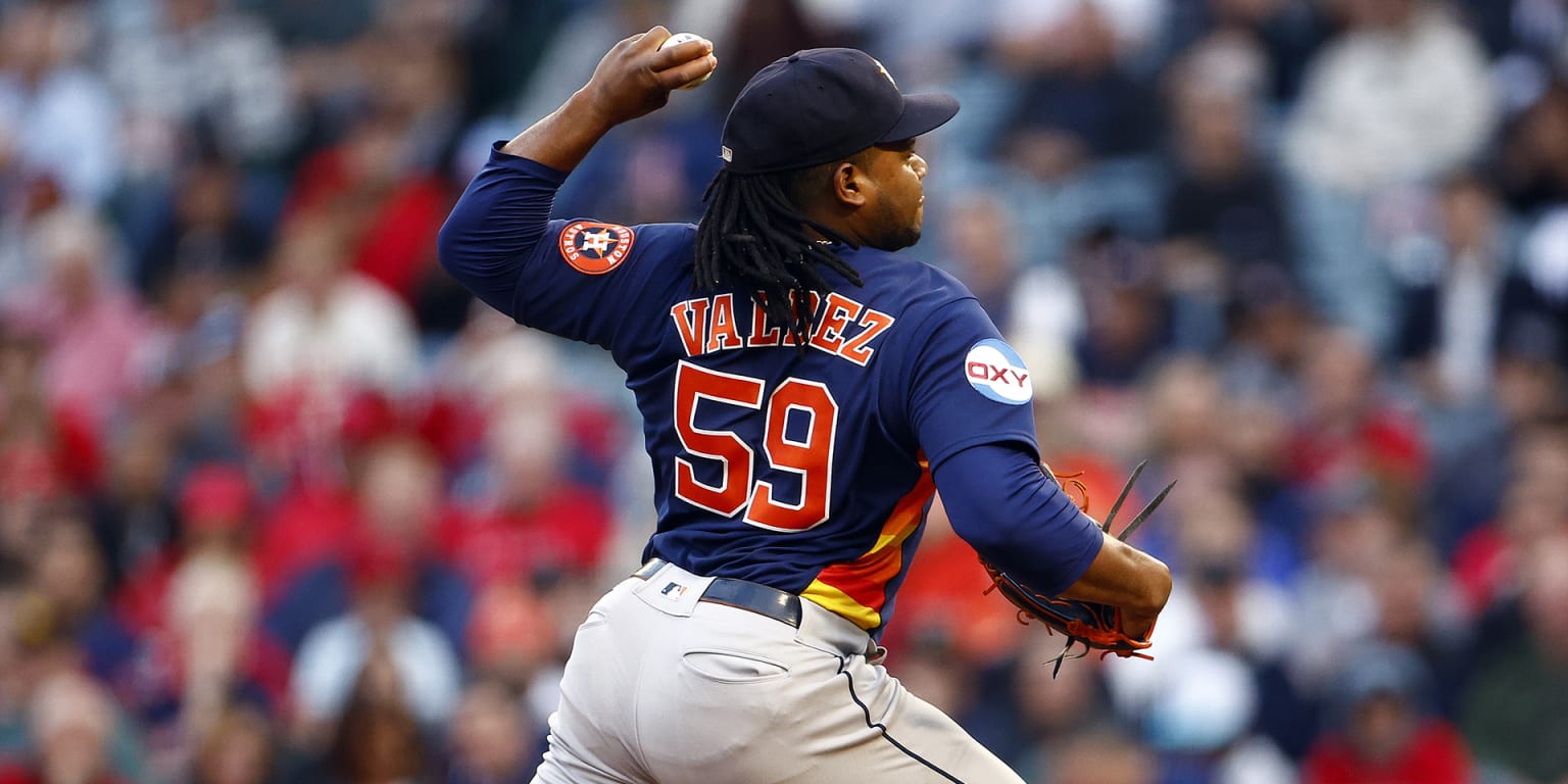 Astros' Framber Valdez blanks Guardians for MLB's 3rd no-hitter