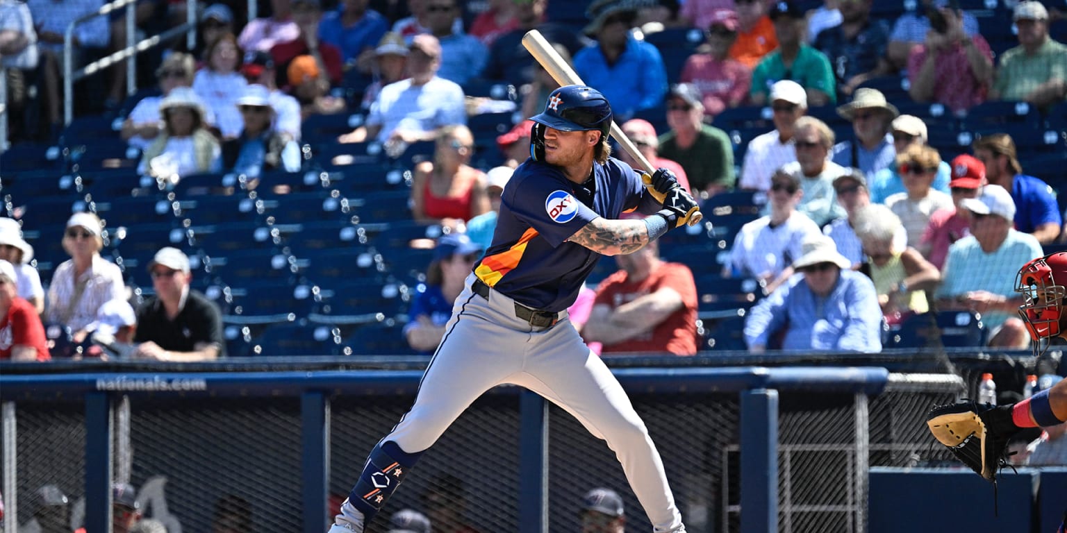 Astros release Gamel, Beeks as Opening Day roster crystallizes