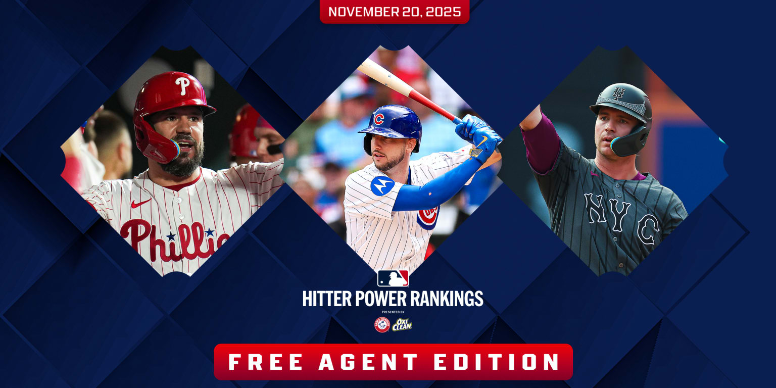 Hitting Power Rankings, édition hiver/agence gratuite