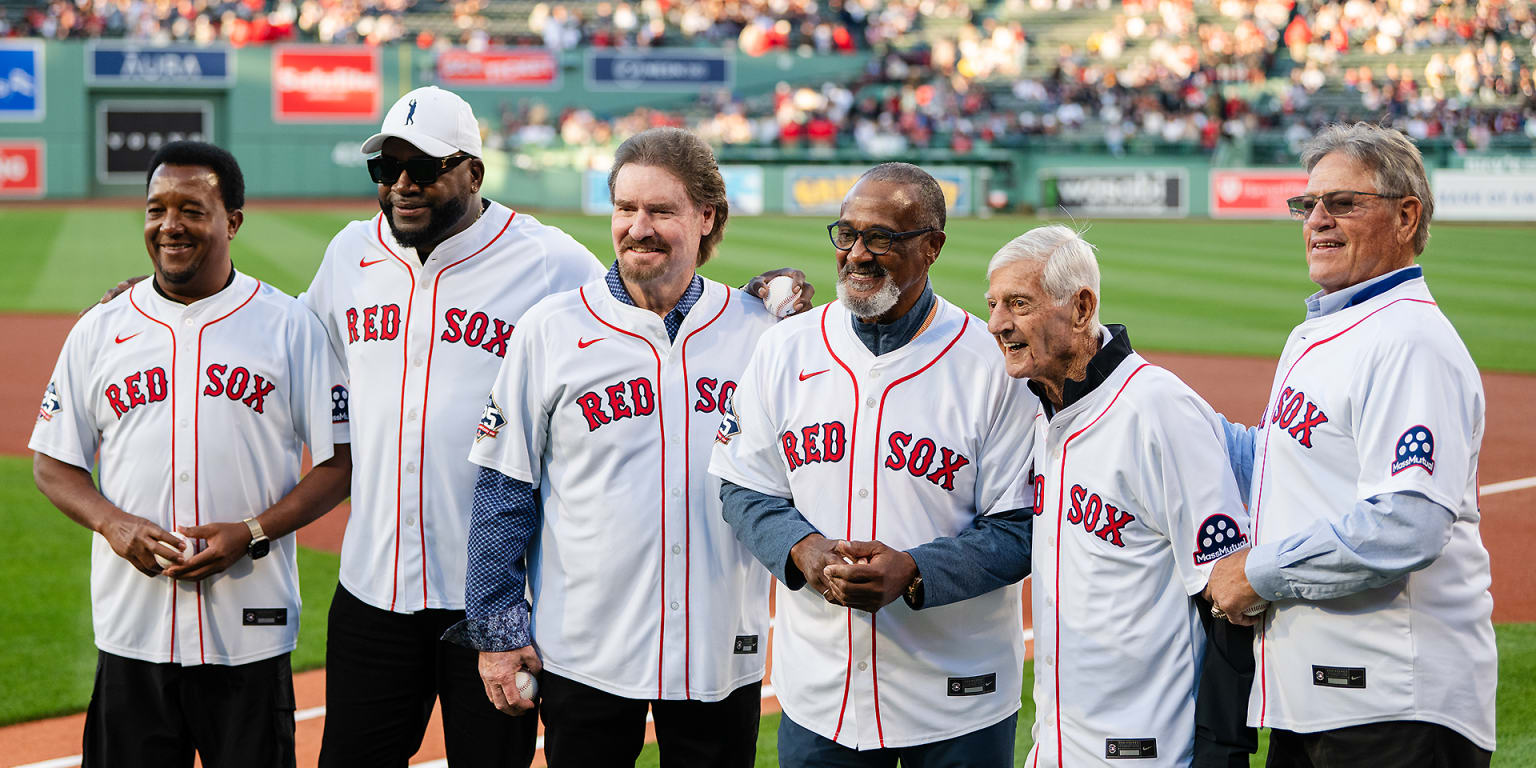 Red Sox celebrate the 125th anniversary of their 1st home game