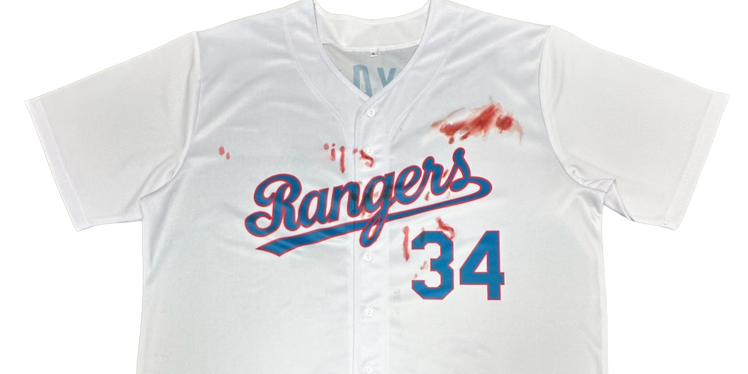 Why a blood-stained jersey is one of Rangers' 2026 promos