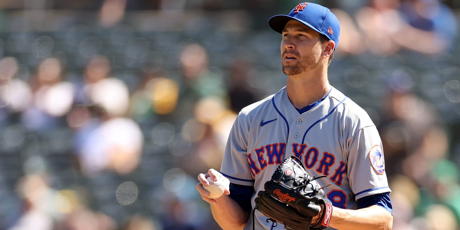 Jacob deGrom is headed for free agency after this Mets season