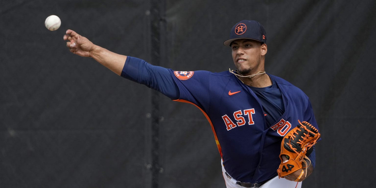 Bryan Abreu capitalizing on opportunity with Astros