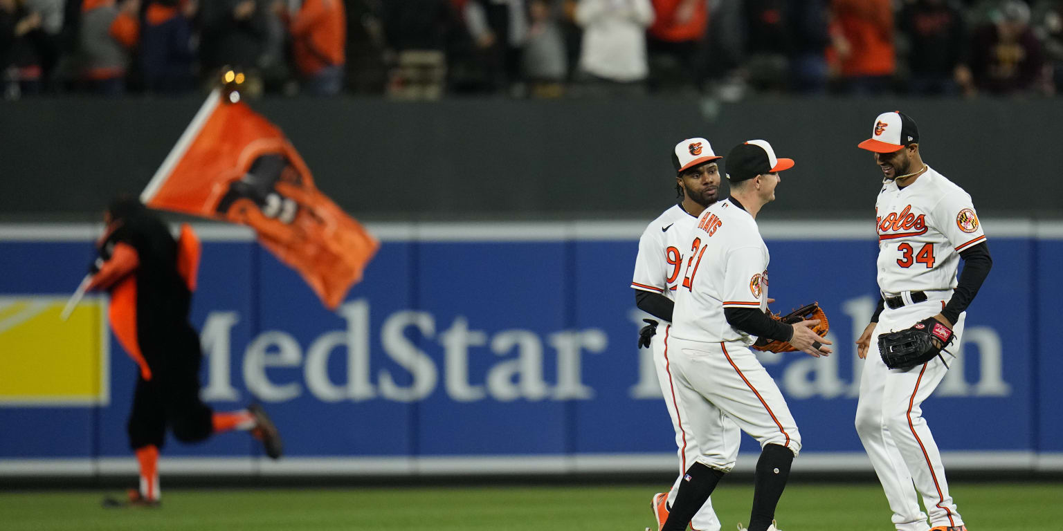 Baltimore Orioles - Fixin' for a battle.