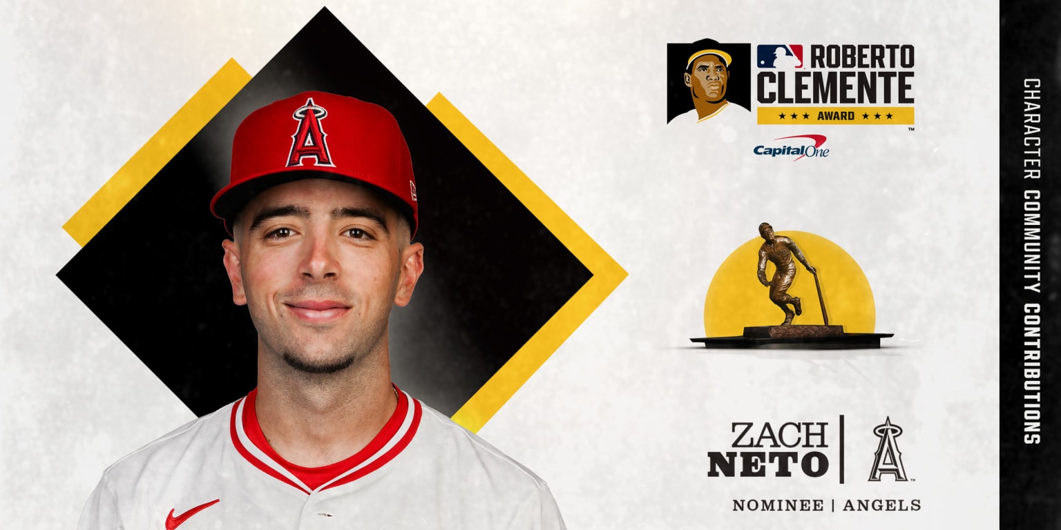 Neto honored to be Angels’ 2026 Clemente Award nominee