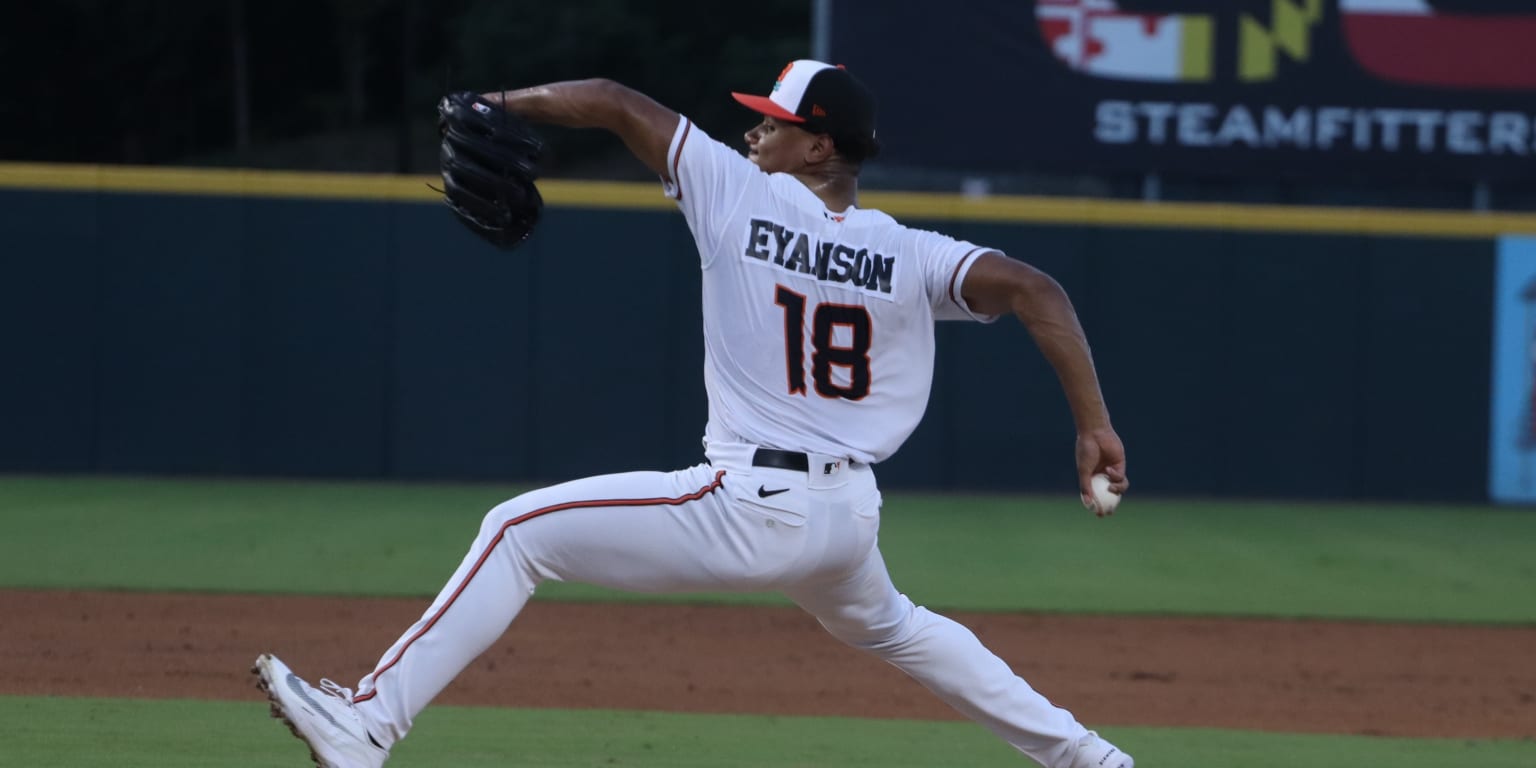 Sound familiar? O's top prospect Eyanson dazzles in first meeting with former club
