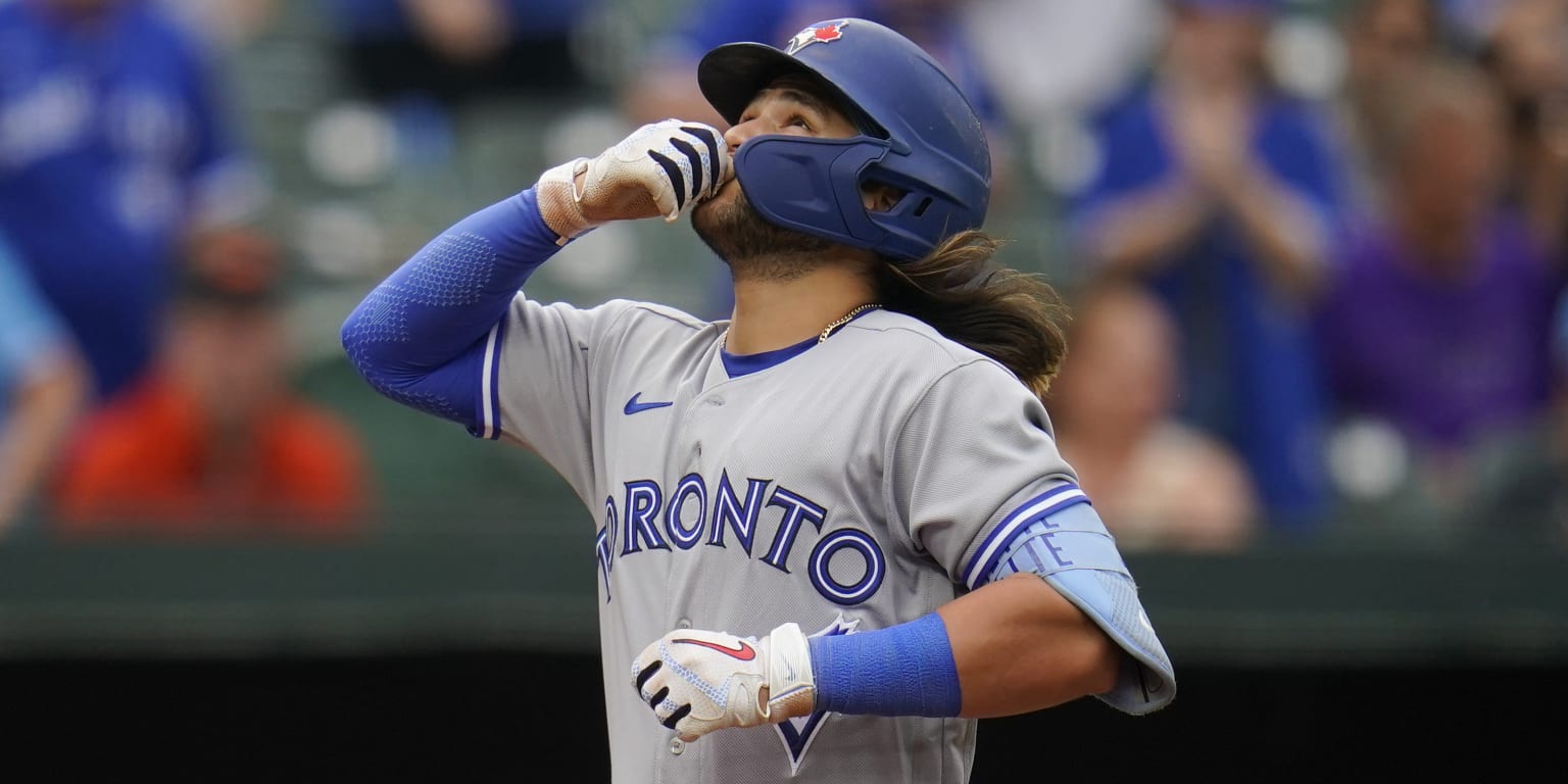 Bichette homers and Blue Jays top Royals 8-0