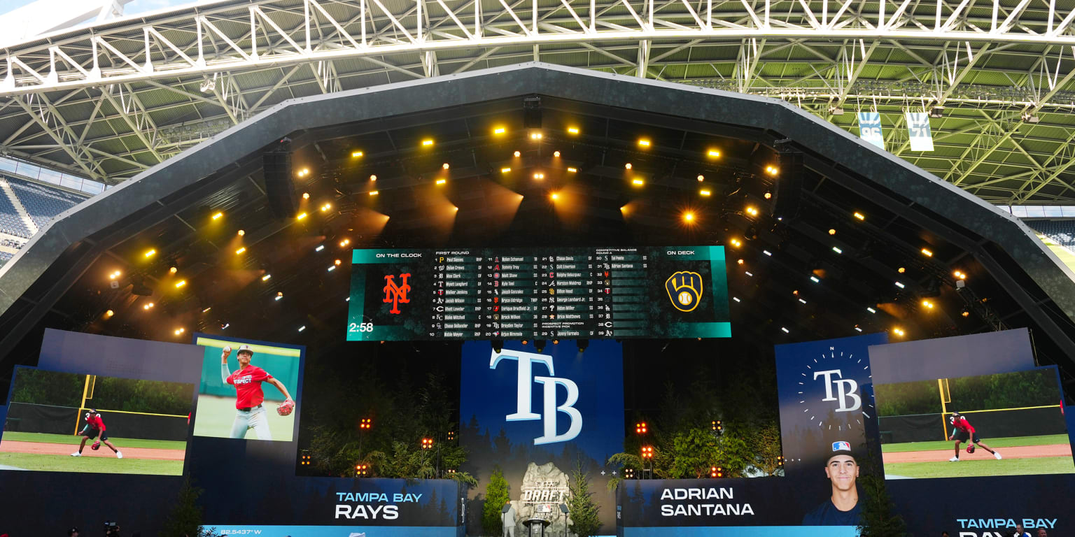 Doral Academy star, Miami commit Adrian Santana goes to Rays on Day 1 of  2023 MLB draft