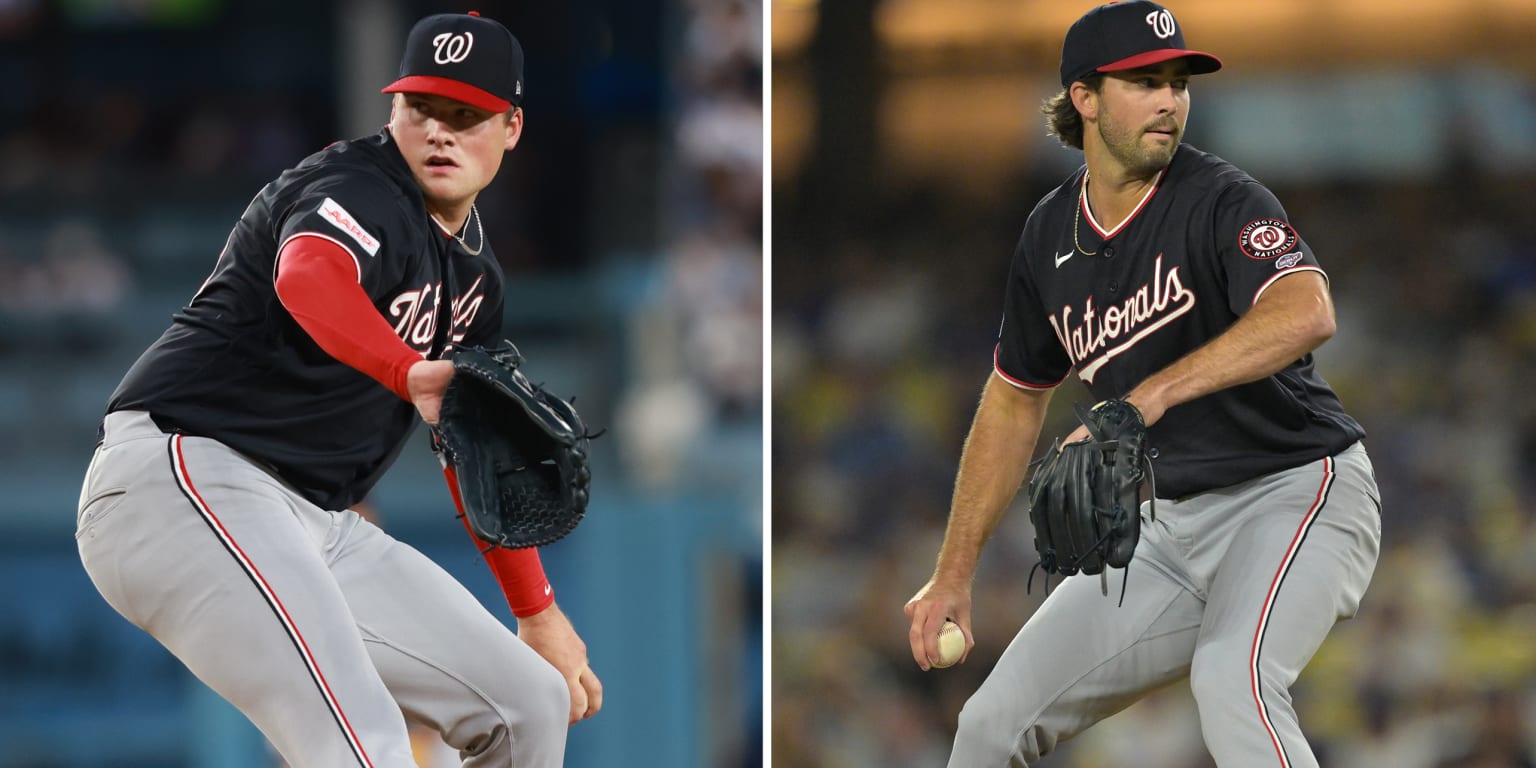 Disparate paths meet in LA as Nats hurlers Kent, Sinclair show promise