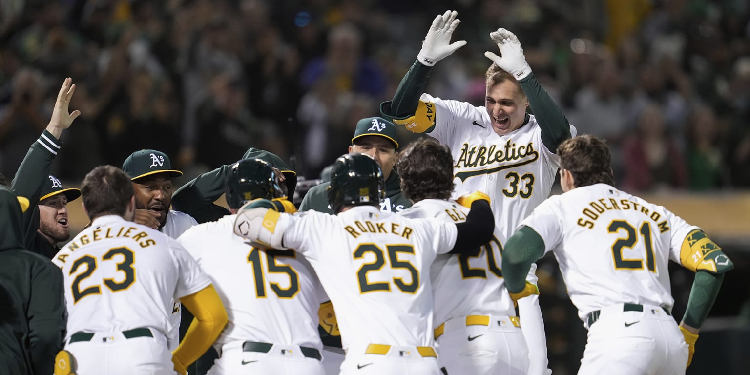 JJ Bleday hits walk-off home run for A's vs. Blue Jays