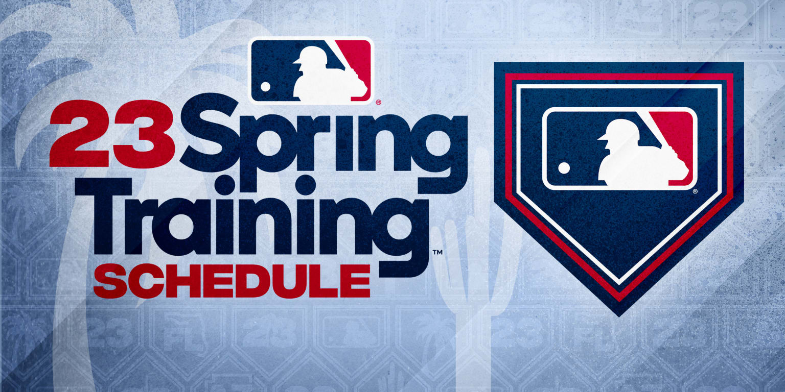 Spring Training Schedule