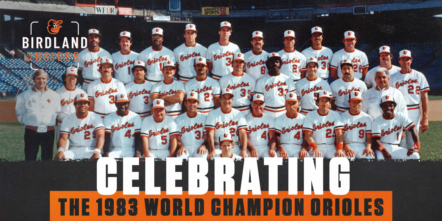 Baltimore Orioles Baseball T-shirt Party Like It's 1983 Number 1