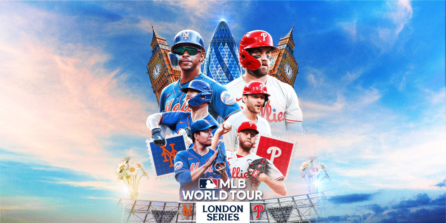 The Phillies and Mets will take their rivalry to London in 2024