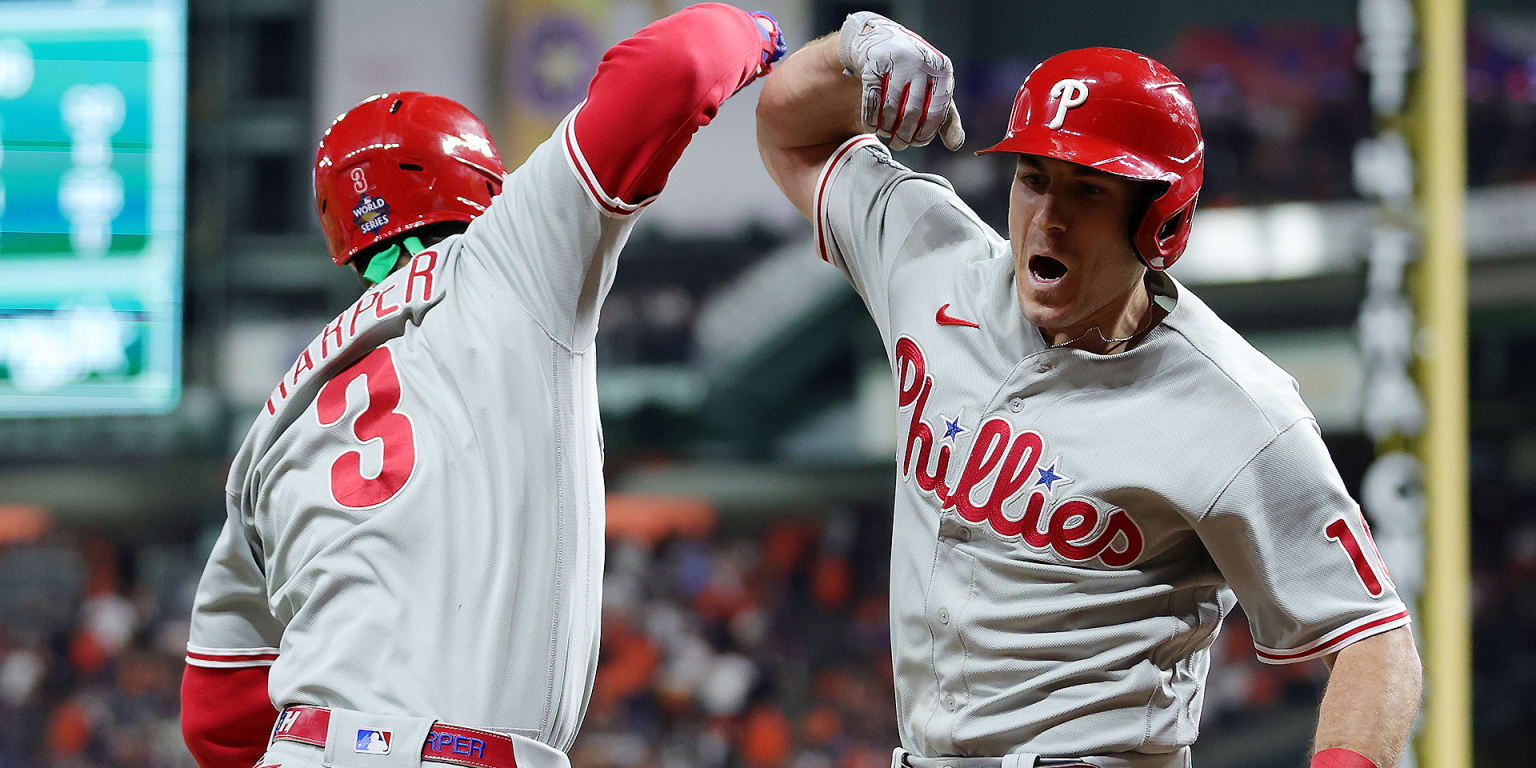 World Series Game 1: JT Realmuto's Homer Gives Phillies 10th Inning Win -  The New York Times
