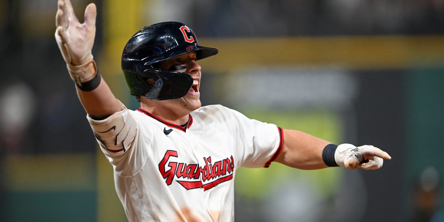 Bazzana belts 1st career walk-off HR to cap Guardians' comeback