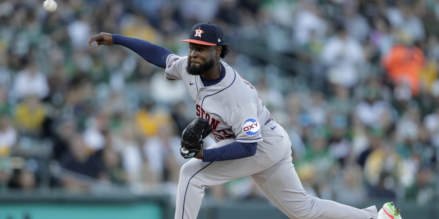 Cristian Javier struggles with command as Astros fall to Athletics
