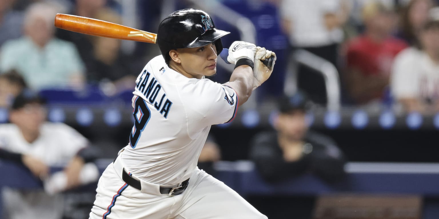 Big days from Sanoja, Caissie help earn Marlins a series split
