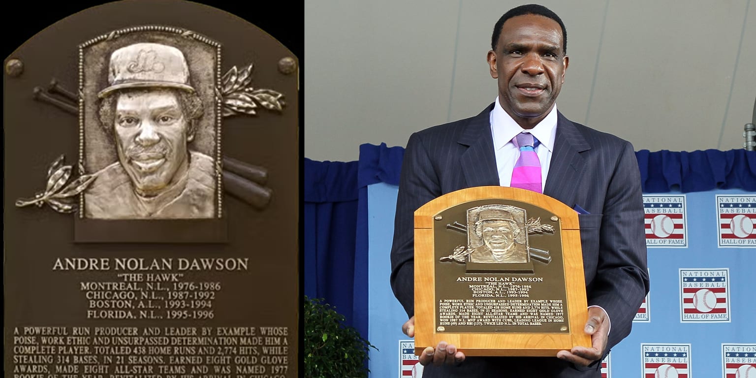 Baseball Hall of Fame agrees to change Andre Dawson's plaque