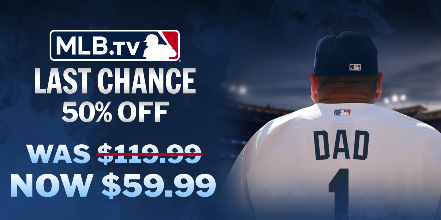 LAST CHANCE: Father's Day Sale brings you MLB.TV for 50% off