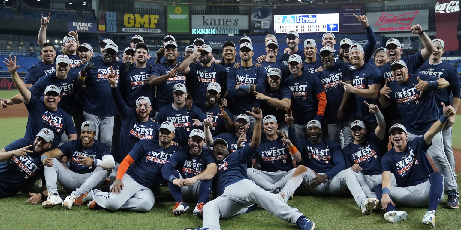 Astros take title in American League West
