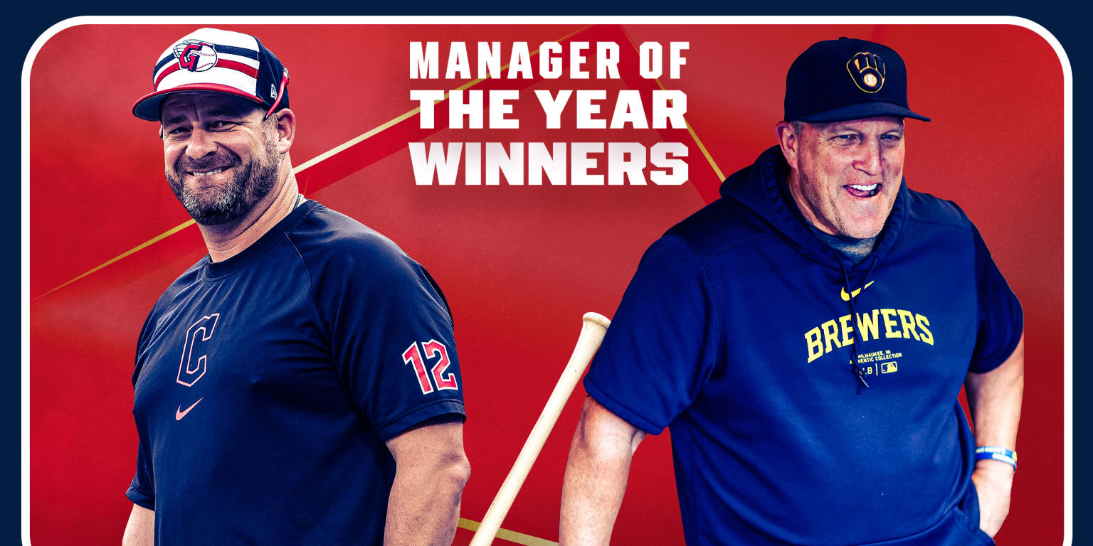 Stephen Vogt and Pat Murphy win MLB Manager of the Year 2024