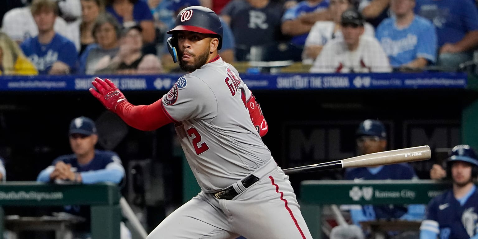 Luis Garcia's six hits lead Nationals past Royals