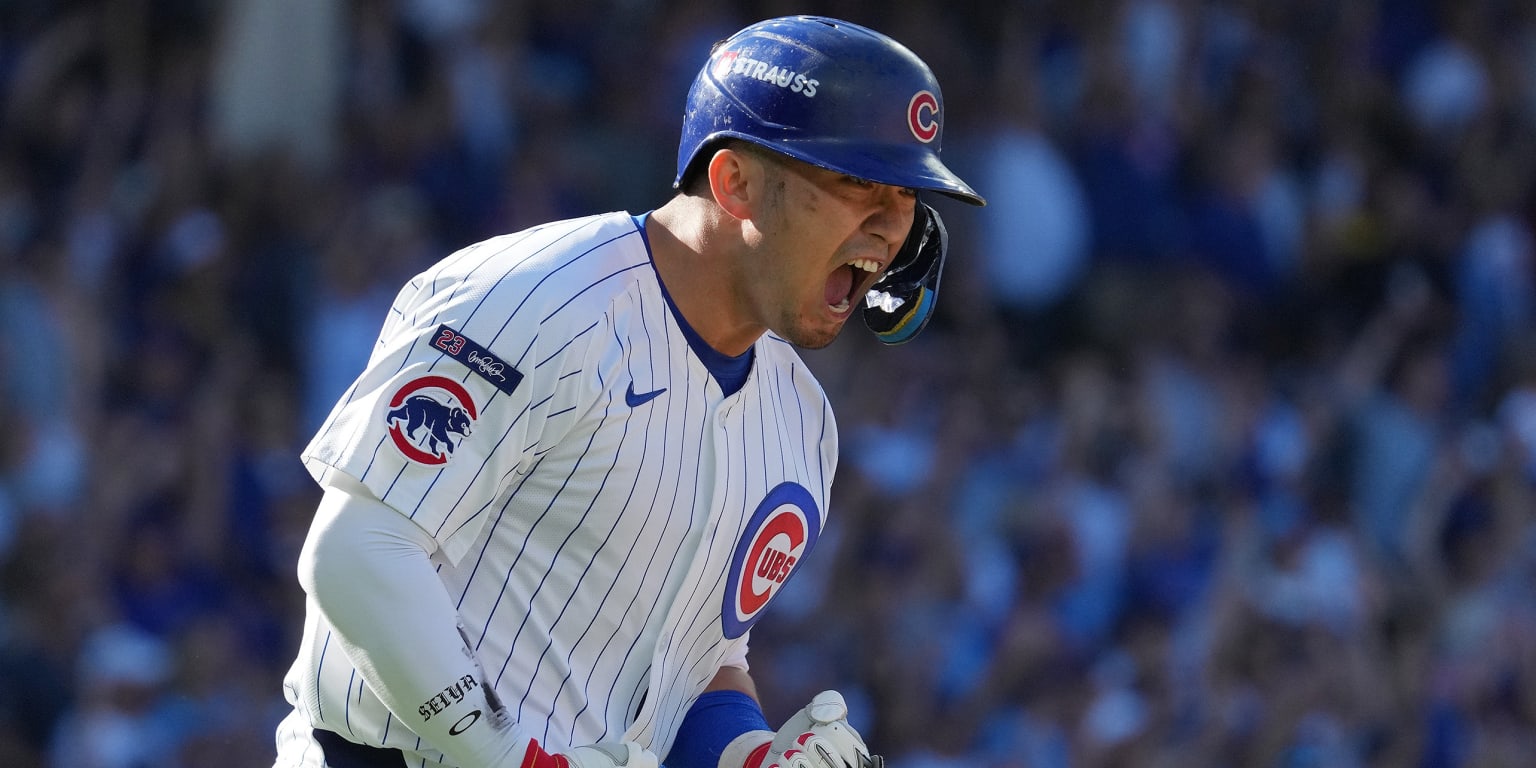 Sizzling Seiya sparks Cubs to Game 1 win at raucous Wrigley
