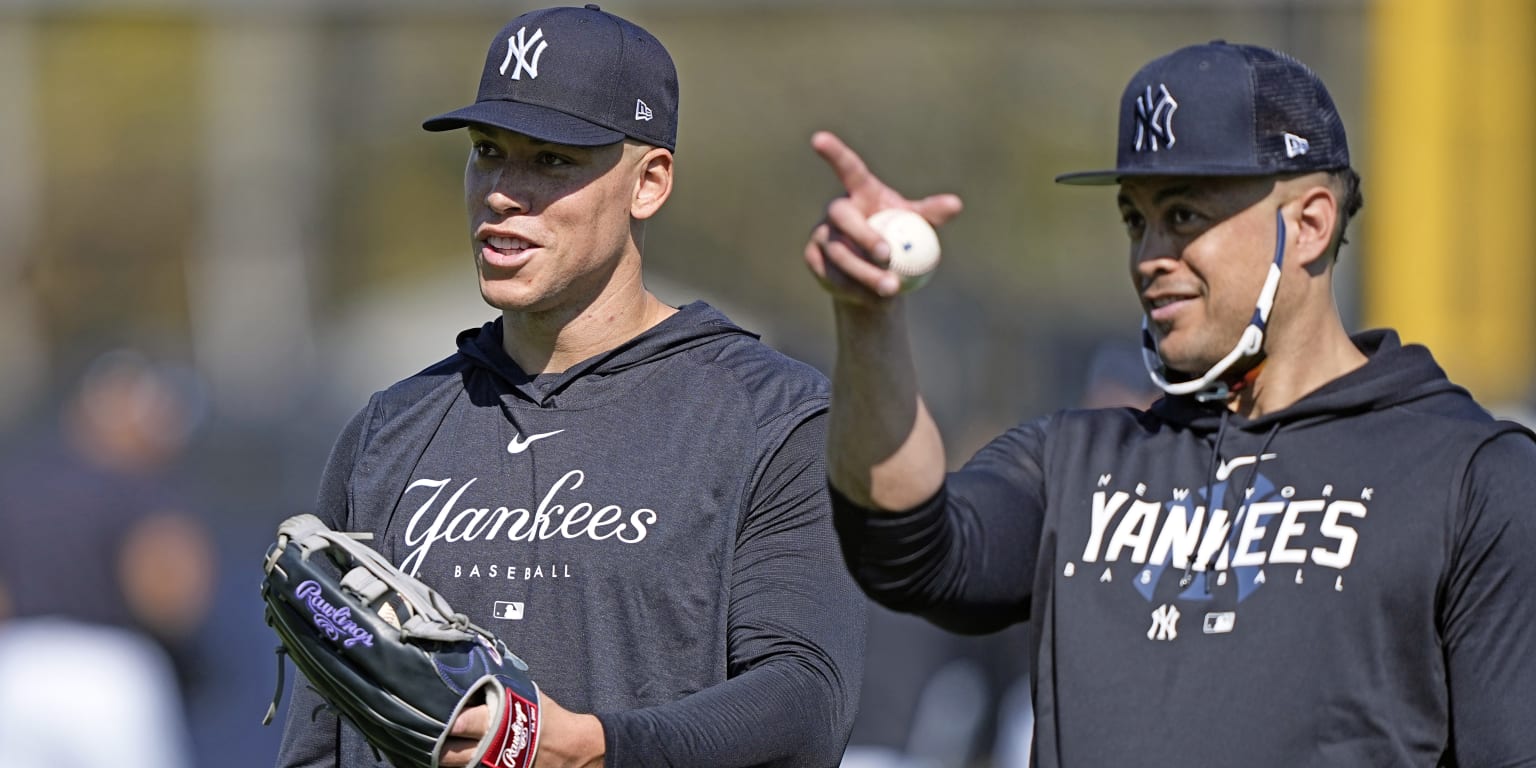 Giancarlo Stanton, Aaron Judge's positions in Yankees' outfield