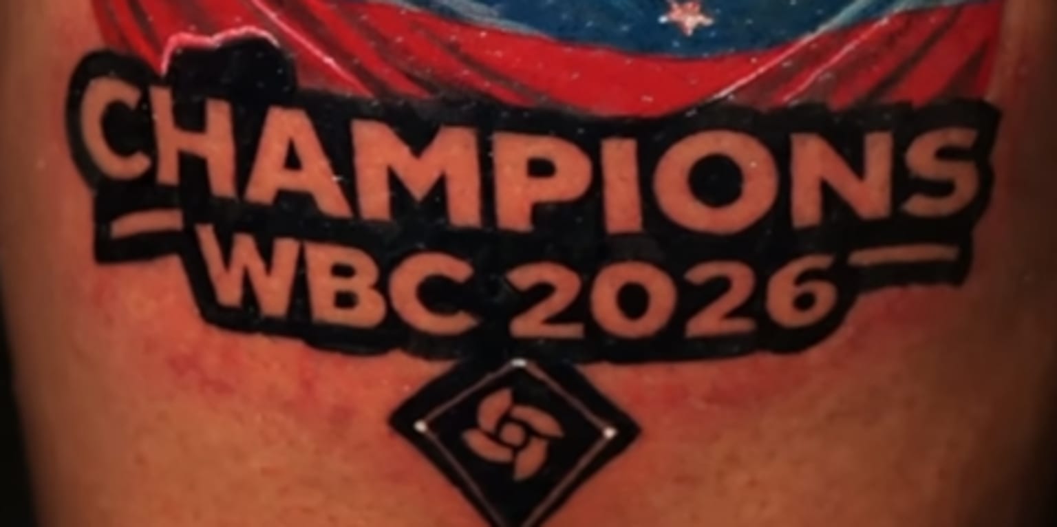 Salvy celebrates Venezuela's title run with a Classic tattoo