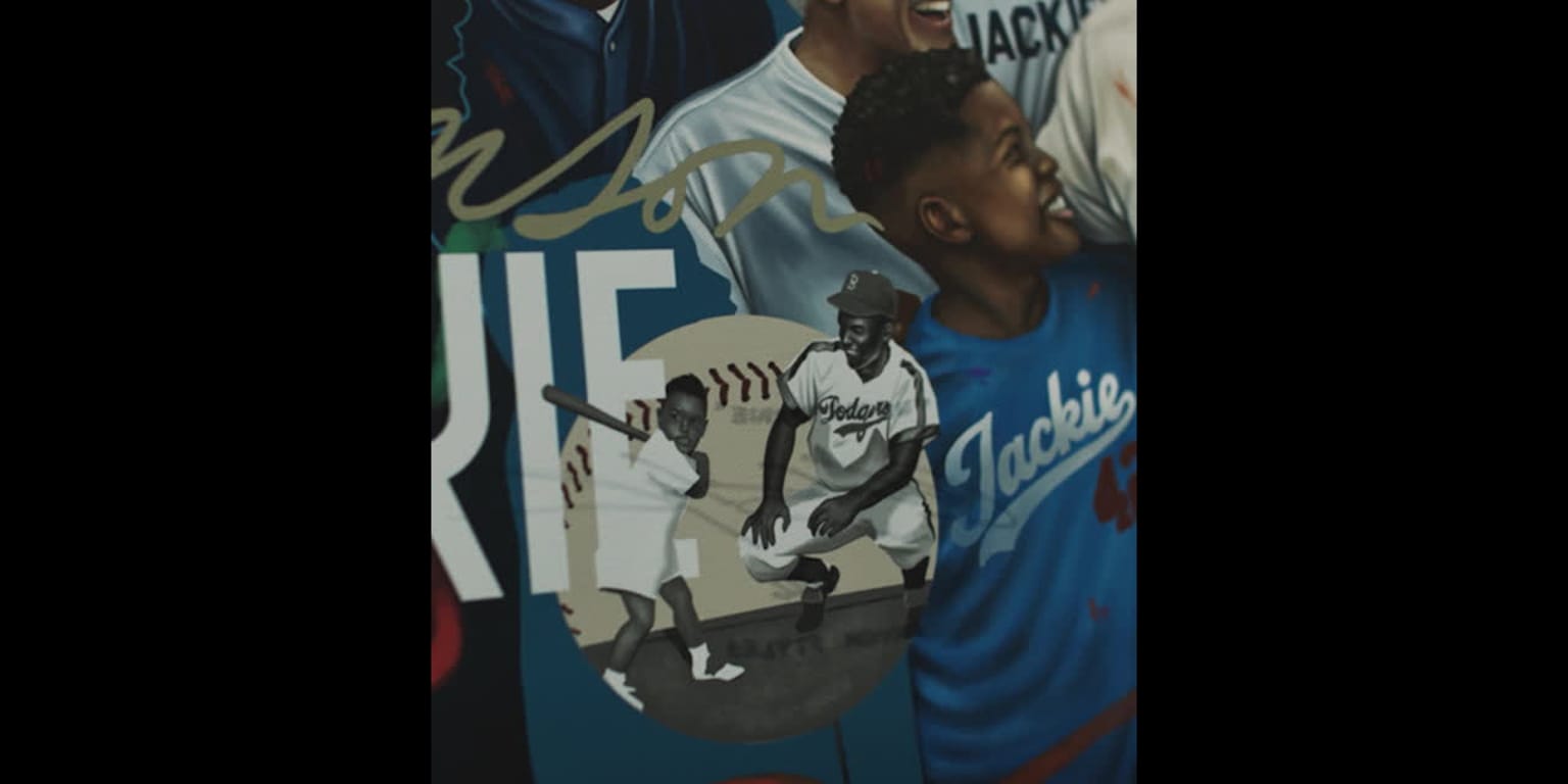 Chuck Styles captures No. 42's impact in 'We Are Jackie' artwork