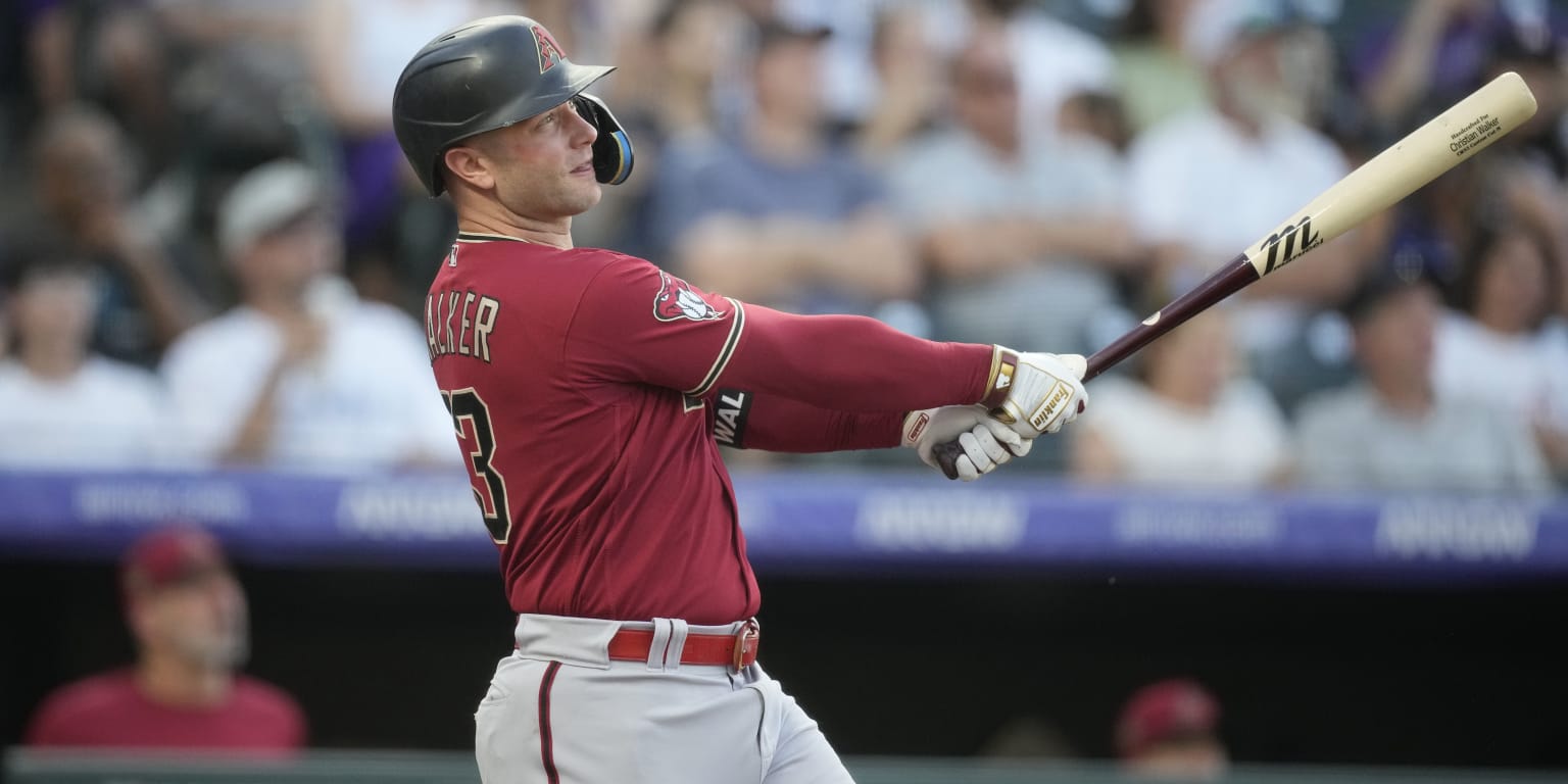 Christian Walker powers the Arizona Diamondbacks to a series win over the  Colorado Rockies 