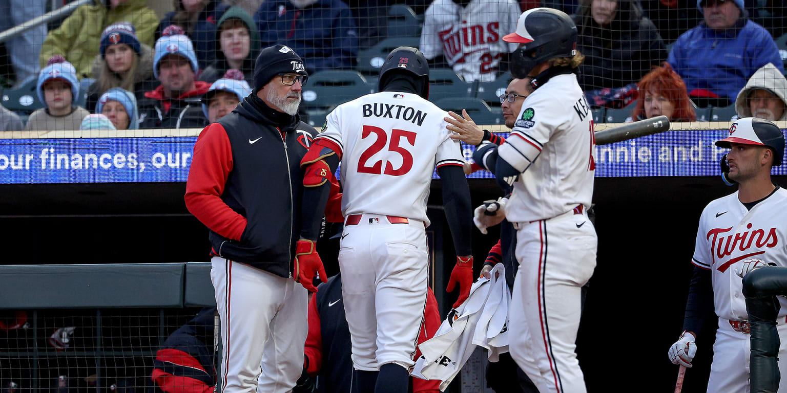 'It ain't broken, so I'm good': Buxton in good spirits after HBP, Twins' hard-fought win