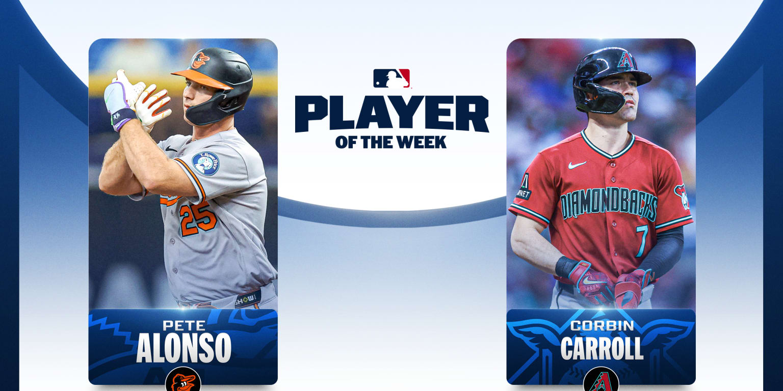Alonso, Carroll nab Player of the Week honors