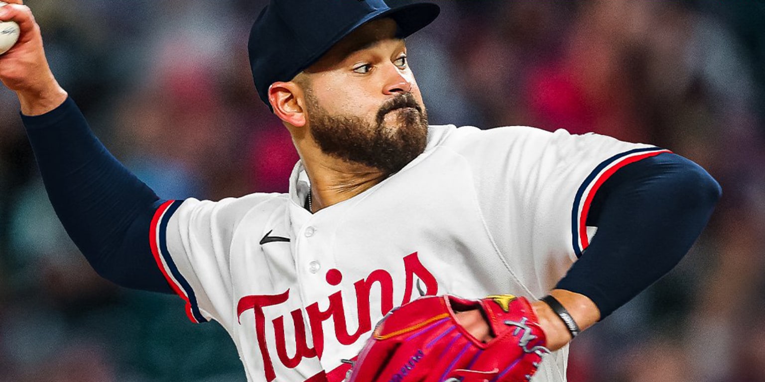 Pablo Lopez showed up to Target Field wearing the jersey of his childhood  idol, Johan Santana : r/baseball