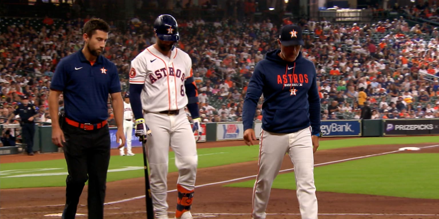 Peña (right hamstring cramp), Walker (right hip tightness) exit early vs. O's
