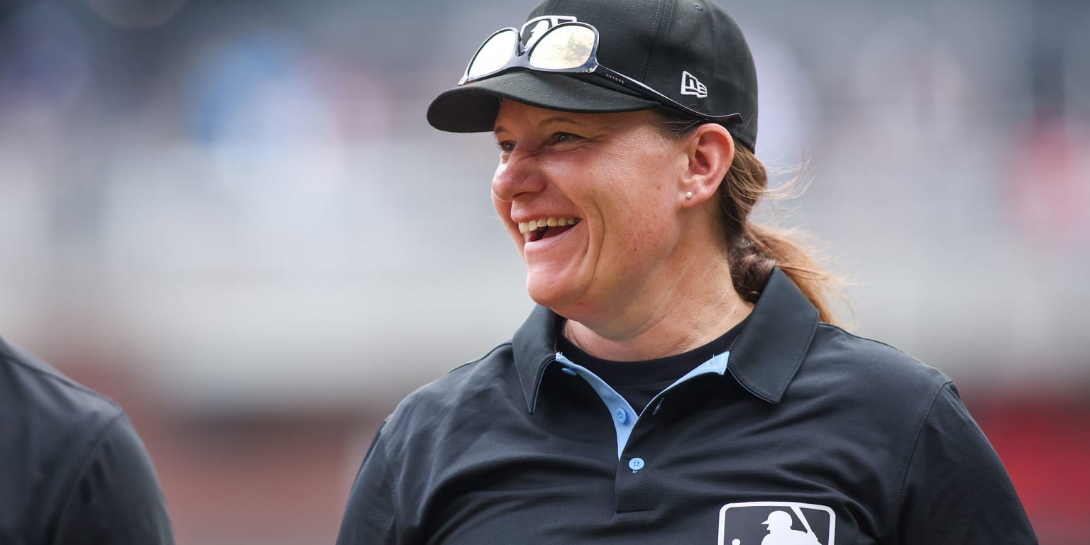 Pawol makes history as 1st woman to umpire regular-season MLB game