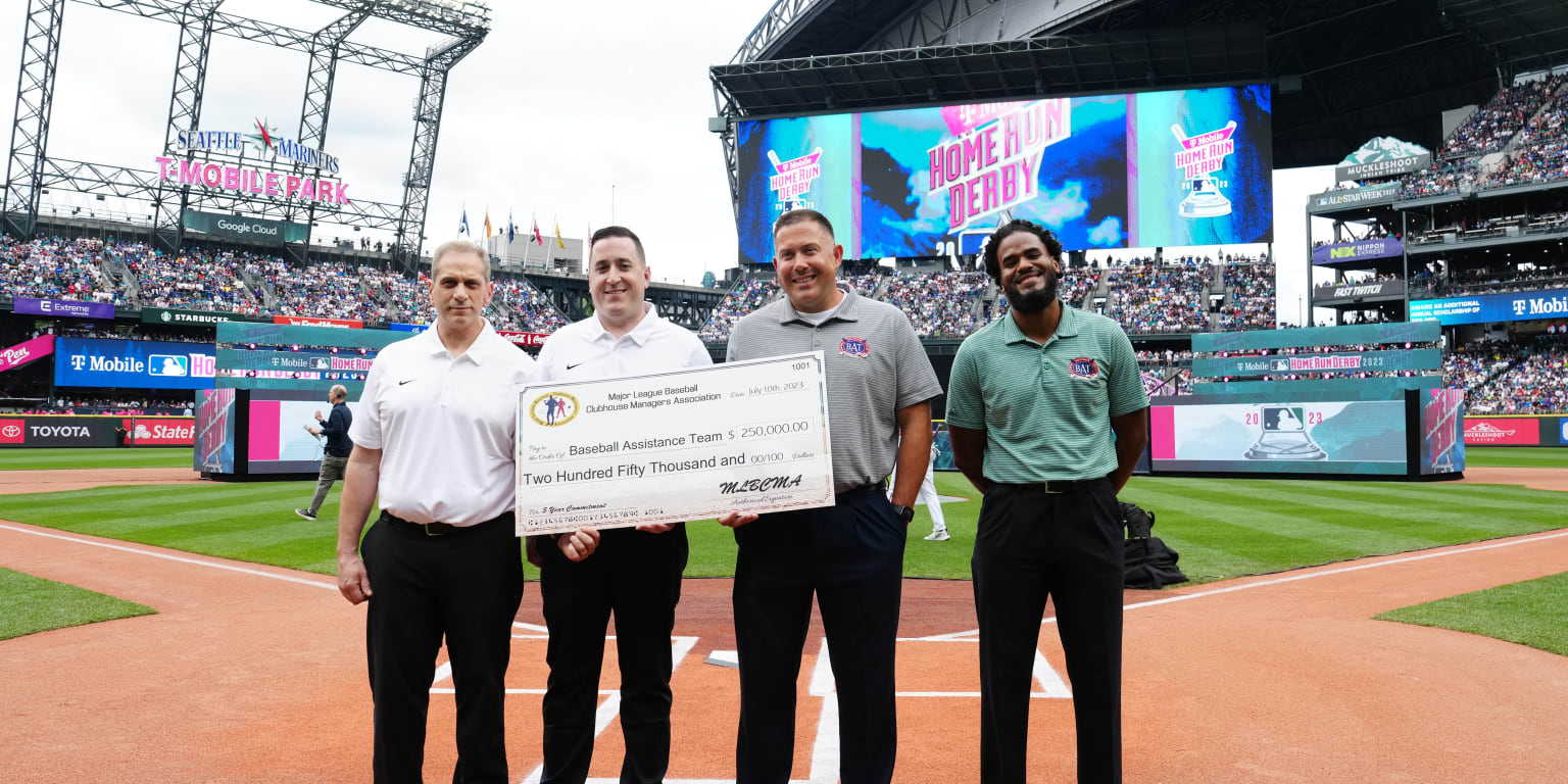 MLB Clubhouse Managers Association Donates To Baseball Assistance Team